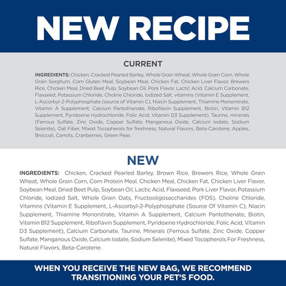 Hill's Science Diet Adult 1-6, Adult 1-6 Premium Nutrition, Small Kibble, Dry Dog Food, Chicken & Barley, 5 lb Bag