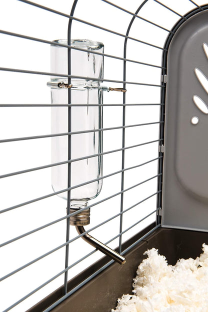 Lixit Chew Proof Flat Sided Water Bottles for Rabbits, Ferrets, Rats, Birds, Hamsters, Guinea Pigs, Chinchillas Gerbils and Other Small Animals (12oz)