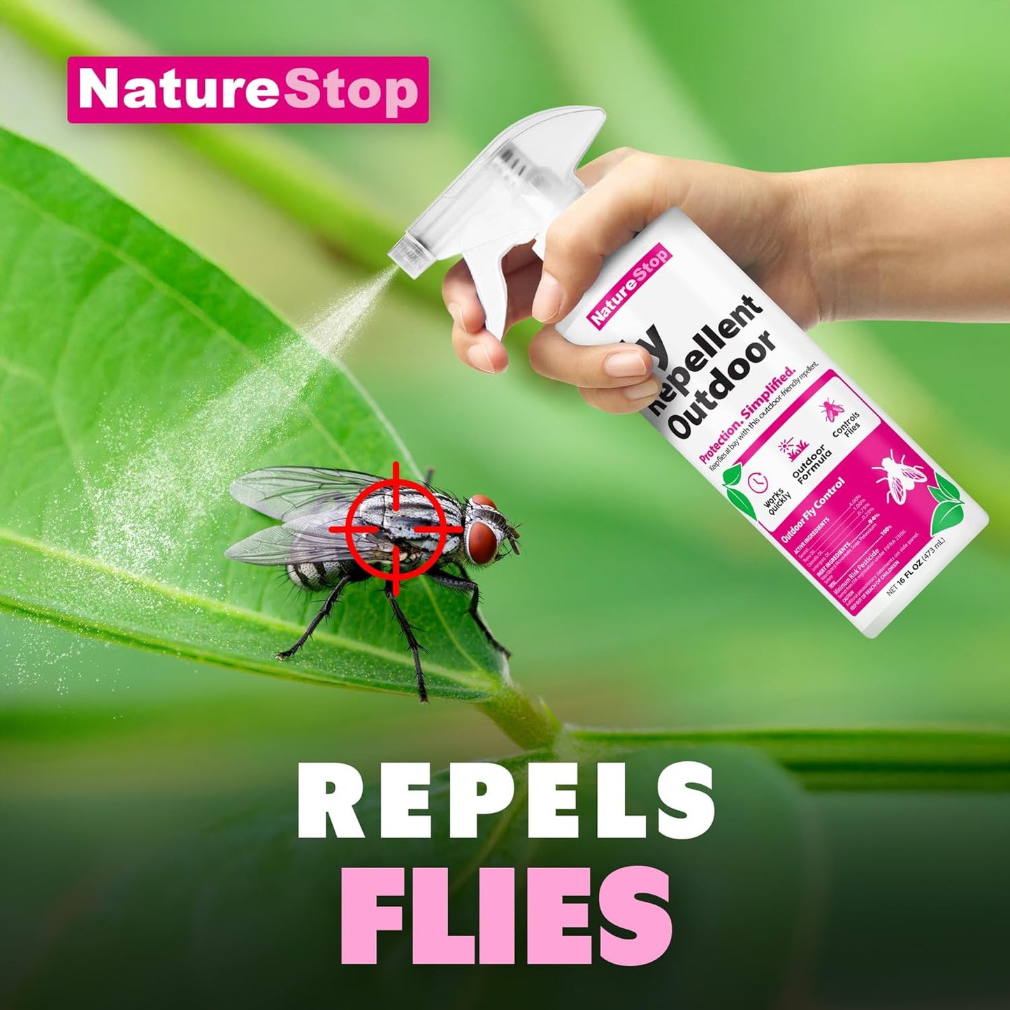 Fly Repellent Outdoor 16oz