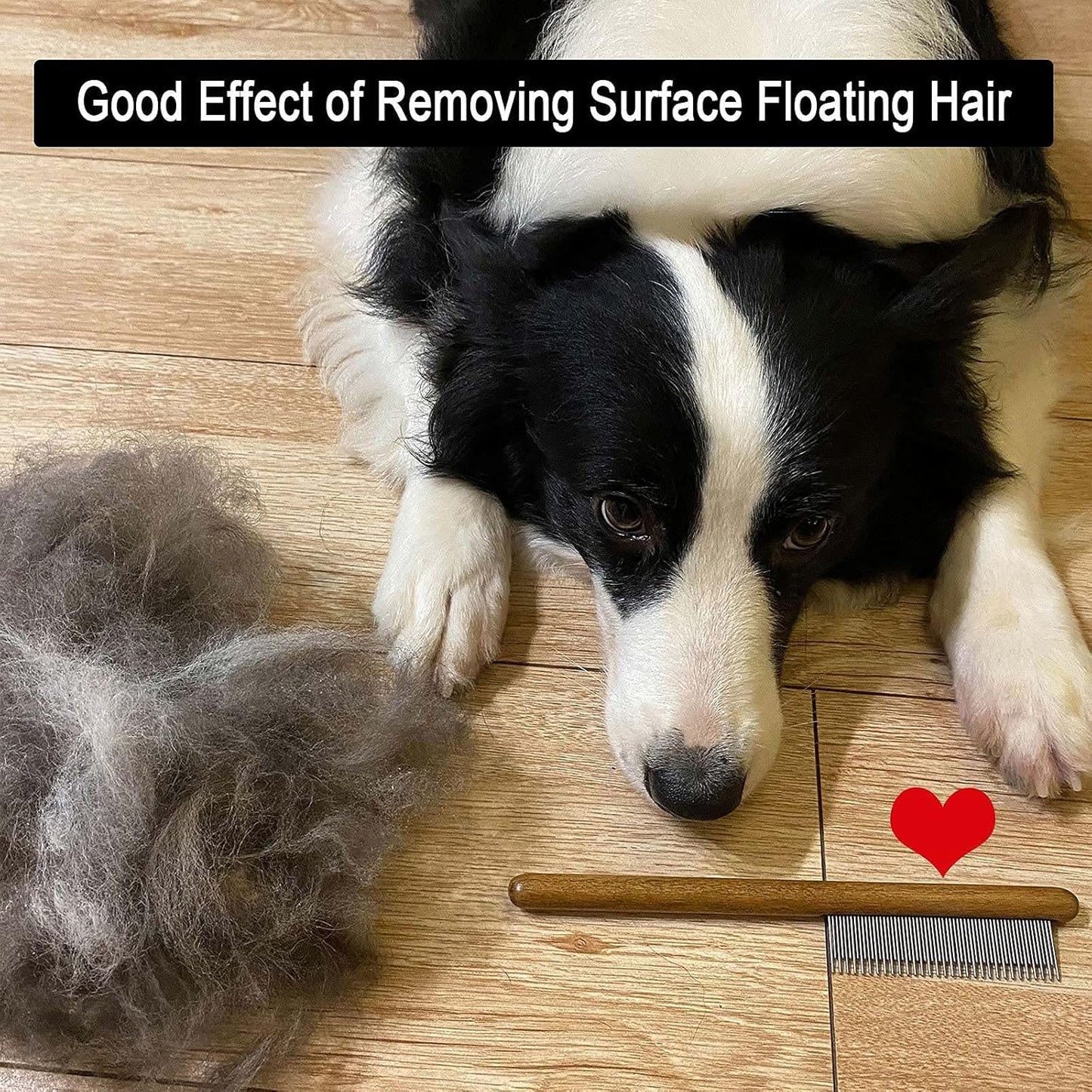 Cat comb,dog comb,Solid Wood Pet Comb Grooming Tool for Cats,Dogs and rabbits…