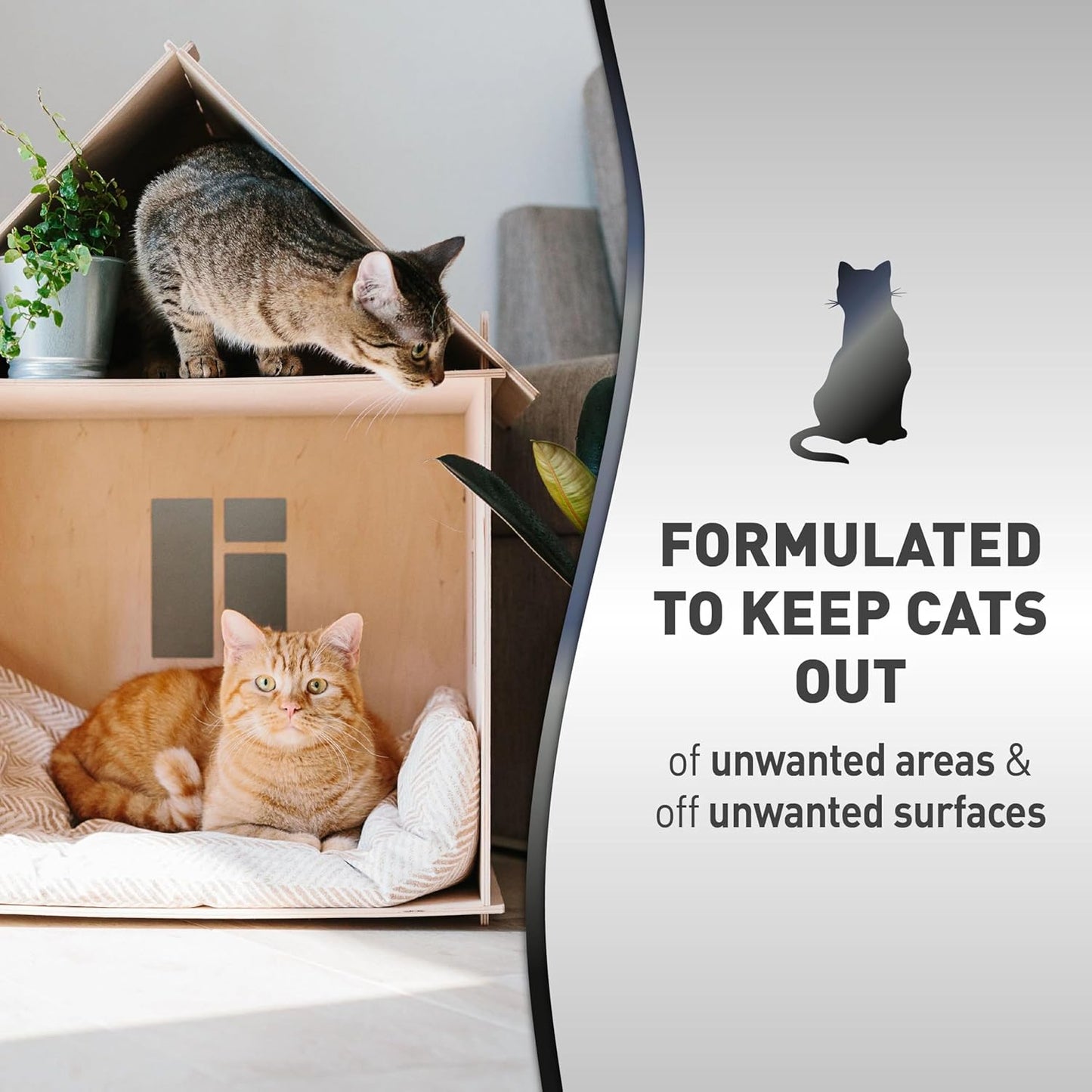 Nature's Miracle Advanced Platinum Cat Pet Block Repellent Spray, 8 Ounces, Indoor Training Aid for Cats