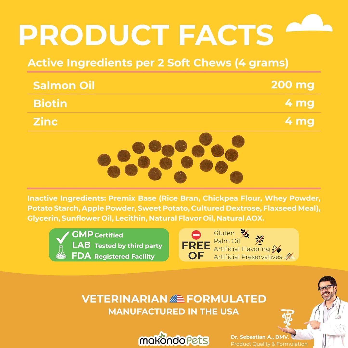 Dog Allergy Support + Skin & Coat & Digestive Health Bundle | Omega-3 Fish Oil, Probiotics & Digestive Enzymes | 240 Soft Chews for Itchy Skin, Gut Balance & Shiny Coat