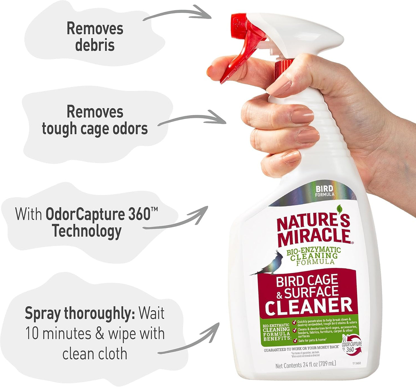 Nature's Miracle Bird Cage & Surface Cleaner
