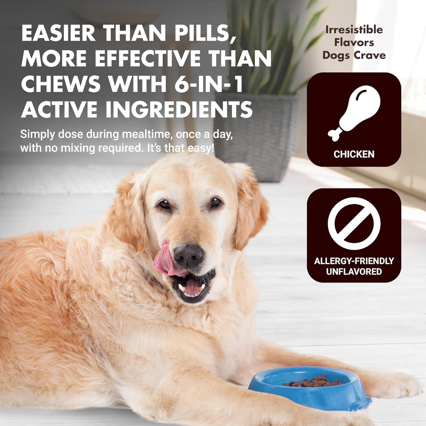 Liquid-Vet Immune Support for Dogs – Antioxidant Protection & Gut Health – Inulin, Beta-Glucan & Omega-3s / Fish Oil & More! - Made for Picky Eaters