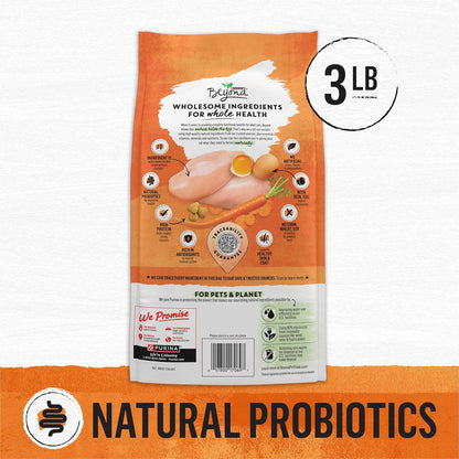 Purina Beyond Grain Free White Meat Chicken and Egg Recipe Natural Cat Food High Protein Cat Food Dry Formula - 3 lb. Bag