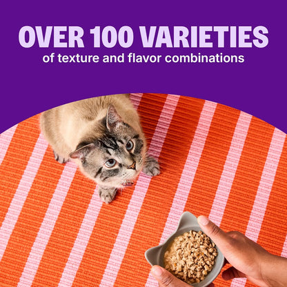 Wellness CORE Signature Selects Shredded Adult Wet Cat Food, Natural, Protein-Rich, Grain Free, 2.8 Ounce, 8 Pack (Poultry Variety Pack)