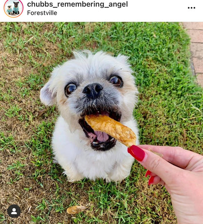 Freeze-Dried NZ King Salmon Pieces (Salmon Bellies) Healthy Dog & Cat Treats - Single Ingredient, No Artificial Colours, Additives, or Preservatives 2.29oz (65g) Bag