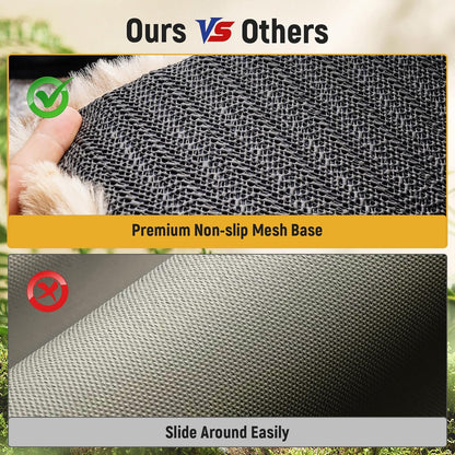 55" x 26" Dog Bed for Car Back Seat, Backseat Pet Bed with Upgraded Non-Slip Bottom, Dog Sleeping Mattress with Washable Removable Cover, Fit for Backseat Extenders, Sofa, Travel Friendly