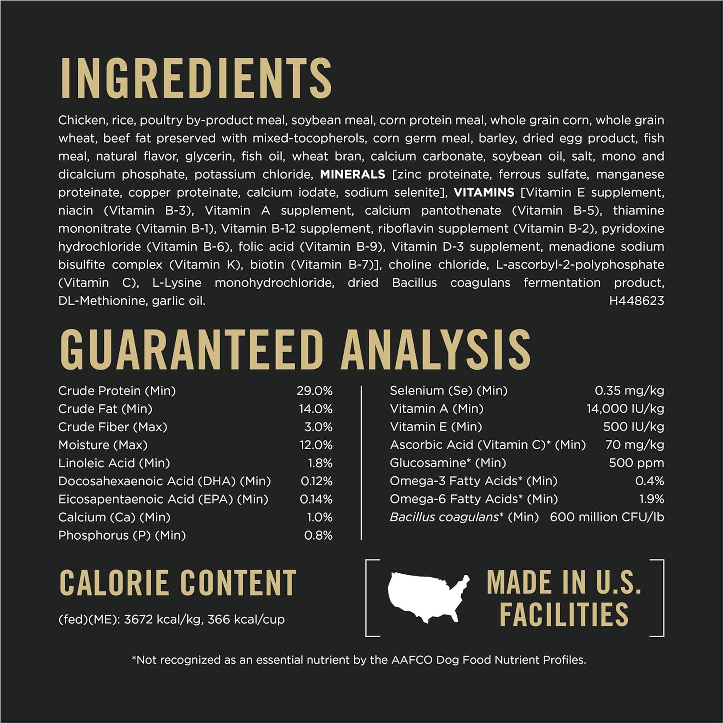 Purina Pro Plan Senior Dog Food With Probiotics for Dogs, Shredded Blend Chicken & Rice Formula - 6 lb. Bag