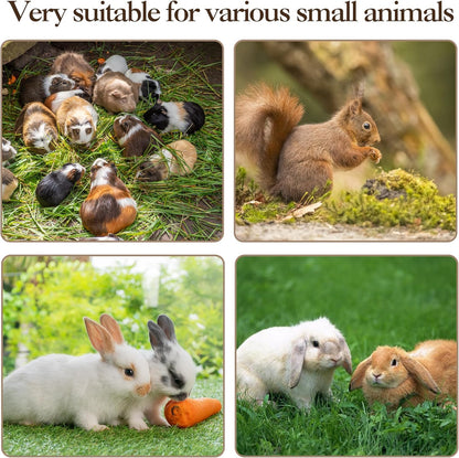 60" Large Metal Ferret Cage, Multi-Level Chinchilla Cages with Lockable Doors,3 Metal Ramps, 4 Wheels, Small Animal Cage with PP Trays & Storage Cabinet for Chinchillas, Ferrets, Guinea Pigs, Rats