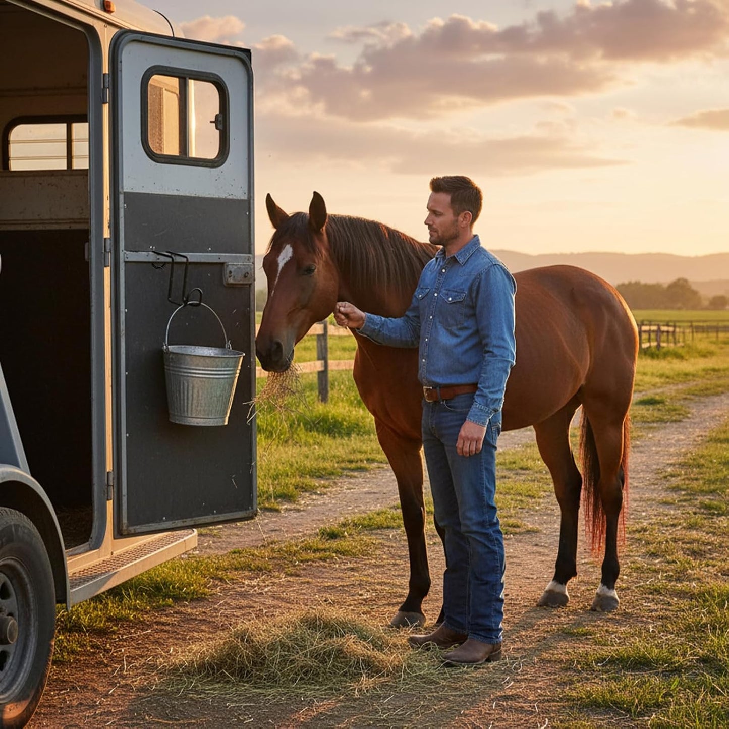 8 Pcs 4 Inch Heavy Duty Metal Tack Hook Over Rail Bridle Hooks & Horse Water Bucket Hooks Hangers for Stable, Fence, Garage, Cloakroom