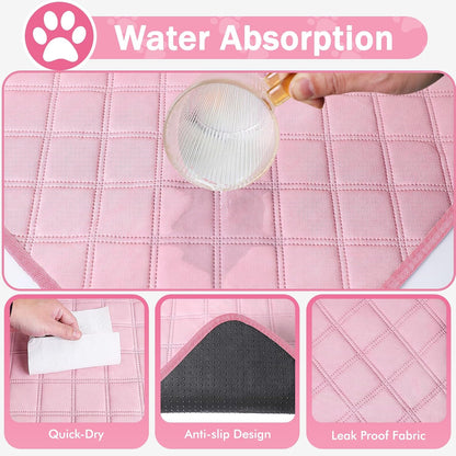 Dog Cat Playpen, Puppy Pet Playpen Indoor for Small Dog Crate Tent Cage Outdoor, Portable Pop Up Dogs Enclosure Kennel with Carrying Case for Dogs/Cats/Rabbits(Pink, Small with pad)