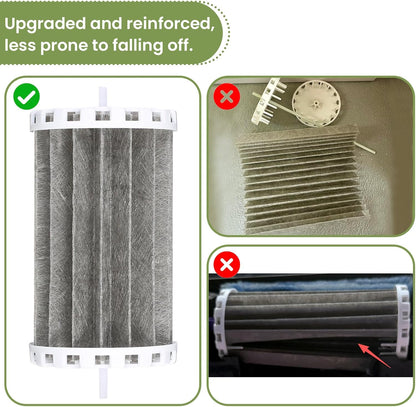 Aquarium Filter Compatible with Marineland Penguin 150/150B Power Filters,Bio-Wheel Assembly PRBW150B,Replacement Fish Tank Filter Parts,2 Pack