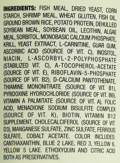 TetraPro Tropical Color Crisps, Fish Food With Natural Color Enhancers, Tropical Fish Food, 7.41 Ounces