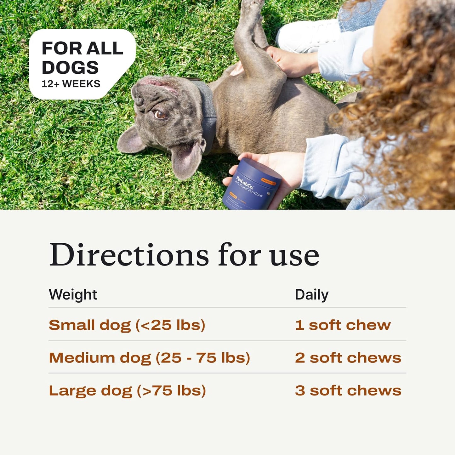 PetLab Co. Itch Relief Chew Pro – Itch Relief Chews for Dogs – Omega 3 for Dogs Itch Supplement - Packed with Beneficial Fatty Acids for Healthy Skin – Seasonal Allergies Support - Packaging May Vary