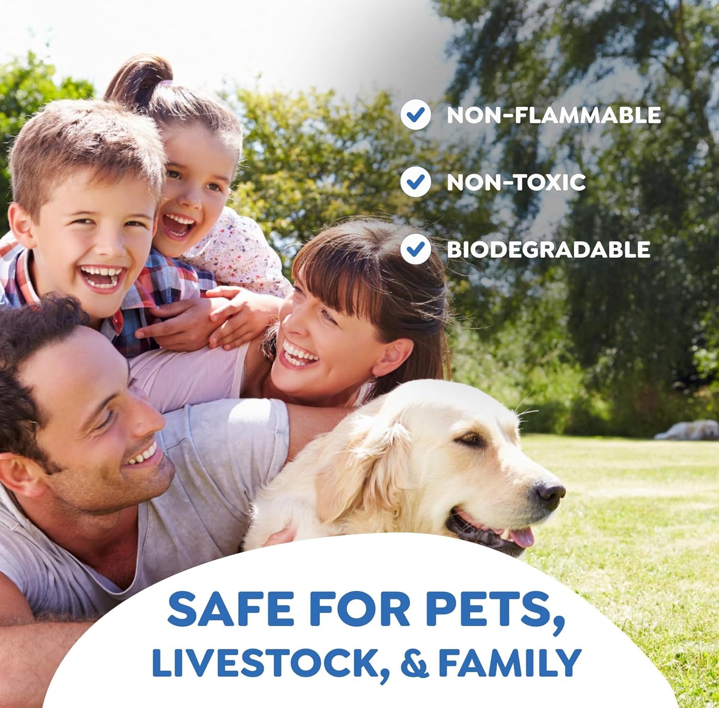 Riddy Flea & Tick Natural Spray for Pets with Essential Oils Safe Non-Hazardous Indoor and Outdoor Control, 8 oz