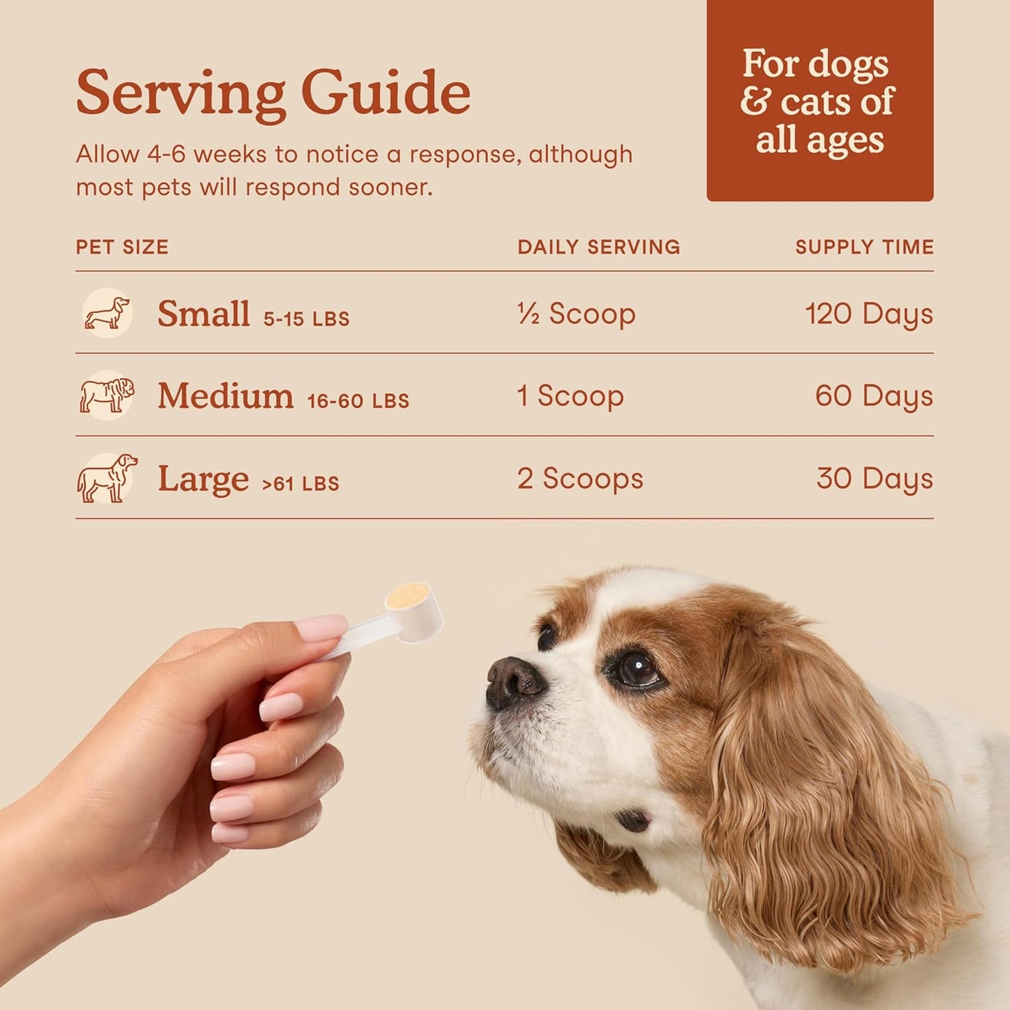 Fera Pets Probiotics for Dogs & Cats with Prebiotics - USDA Organic - Gut Health Powder Supplement with 12 Strains and 5 Billion CFUs - Supports Immunity, Energy and Skin & Coat - 60 Scoops