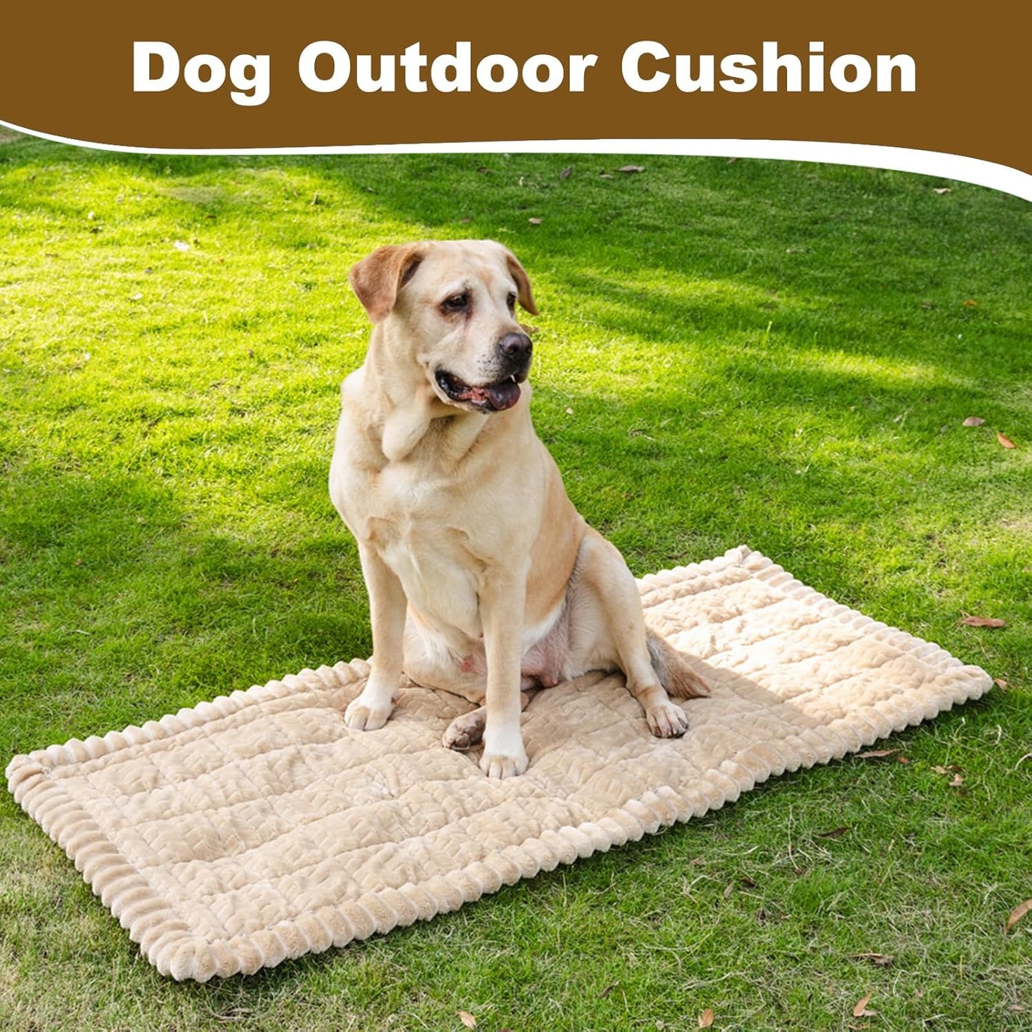 Backseat Pet Bed Mat for Car, Non-Slip Dog Car Seat Cover with Scratch-Proof Protection, Back Seat Extender for Dogs Compatible, Universal Fit for Cars SUVs Trucks (24.8x54 inch)