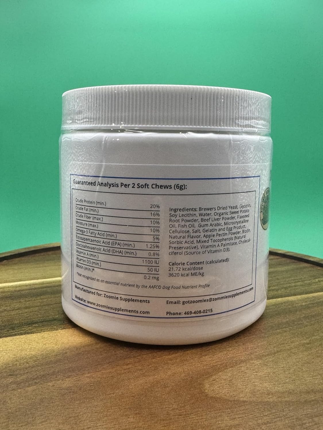 Canine Skin & Coat Soft Chews 60ct