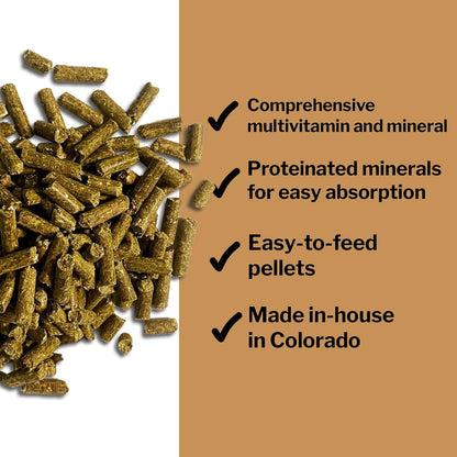 Formula 707 Daily Essentials Equine Supplement, 6 lb Bag – Complete Vitamins and Minerals for Superior Health and Condition in Horses