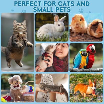 Cat Nail Clippers, Professional Pet Claw Clippers for Indoor Cats, Kittens, Small Dogs, Puppys, Birds, Rabbits, Safe Nail Trimmer and Grooming Tools for Small Animals Home Pets