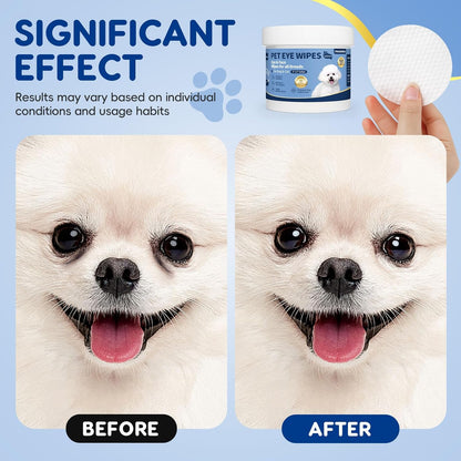 Dog Eye Wipes & Dog Eye Drops