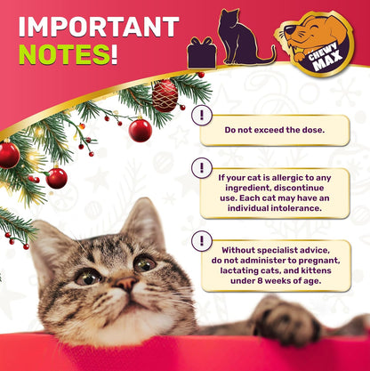 Cat Multivitamin Complex with Turkey Flavor – Natural Cat Antibiotic Liquid Alternative to Help with Allergies, UTIs & Cough – Herbal No Antibiotic Yes Multivitamin for All Breeds – 2 Oz