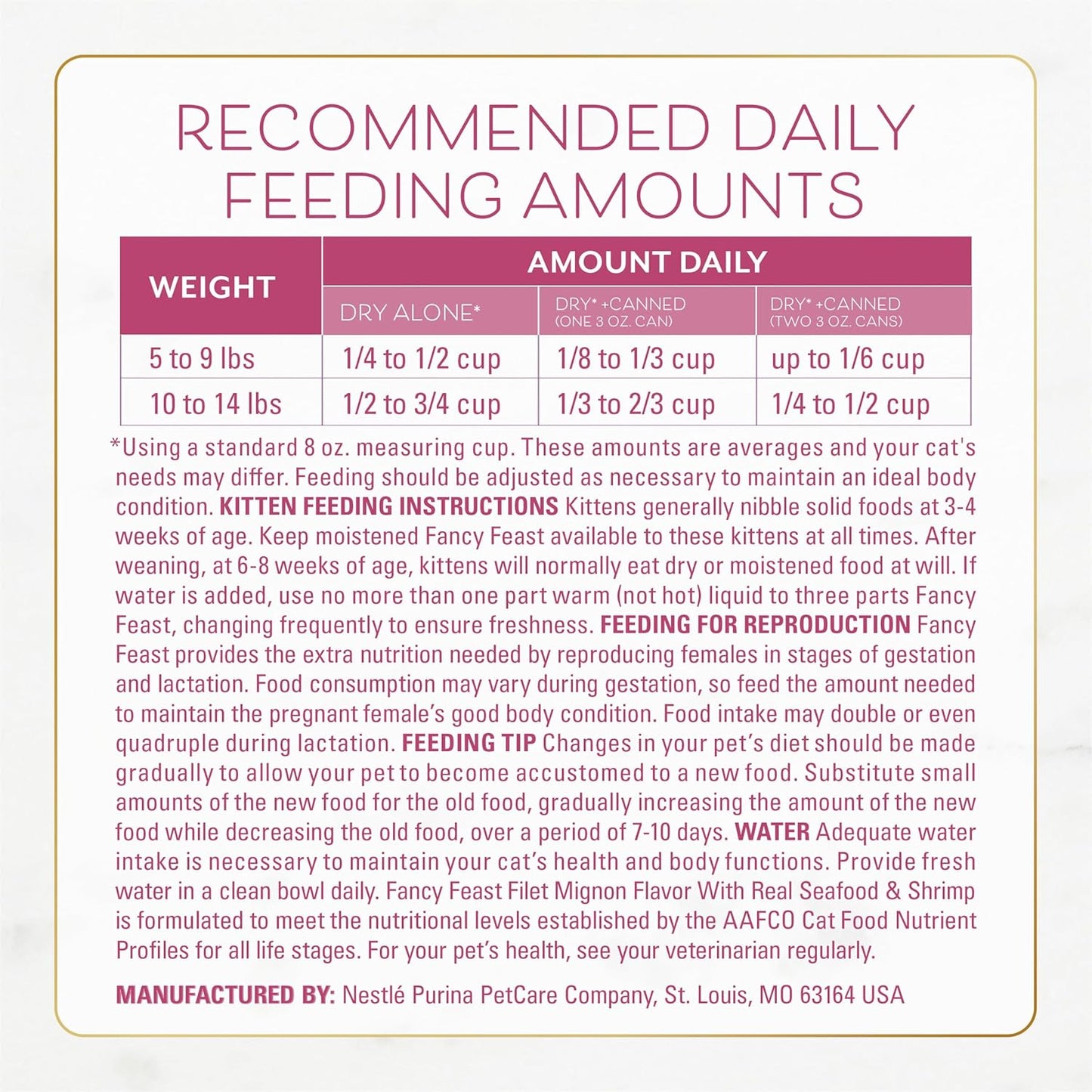 Fancy Feast Purina Filet Mignon Flavor with Real Seafood & Shrimp Dry Cat Food (7 Ounce (Pack of 1))