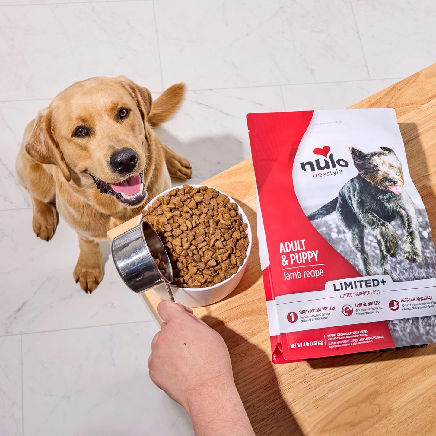 Nulo Freestyle Limited Ingredient Lamb Recipe Dry Kibble Dog & Puppy Food, 24 Pound Bag