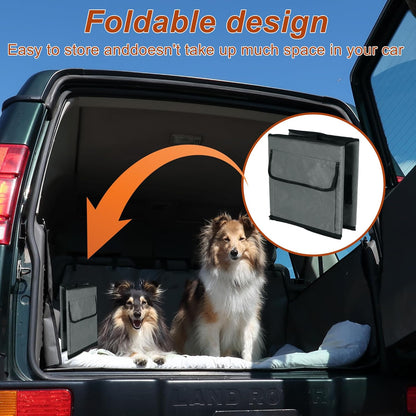 Dog Car Seat for Small Dog, Portable Dog Car Travel Bed, Car Seat Storage Pockets Cat Backpack, for Puppy Travel Bed for Small Pet, Small, Gray