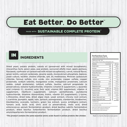 Nature's HUG Hypoallergenic Dry Cat Food for Adult Hairball & Wellness – Complete & Balanced Nutrition, Sensitive Stomach Support, High-Protein, Grain Free – 4lb