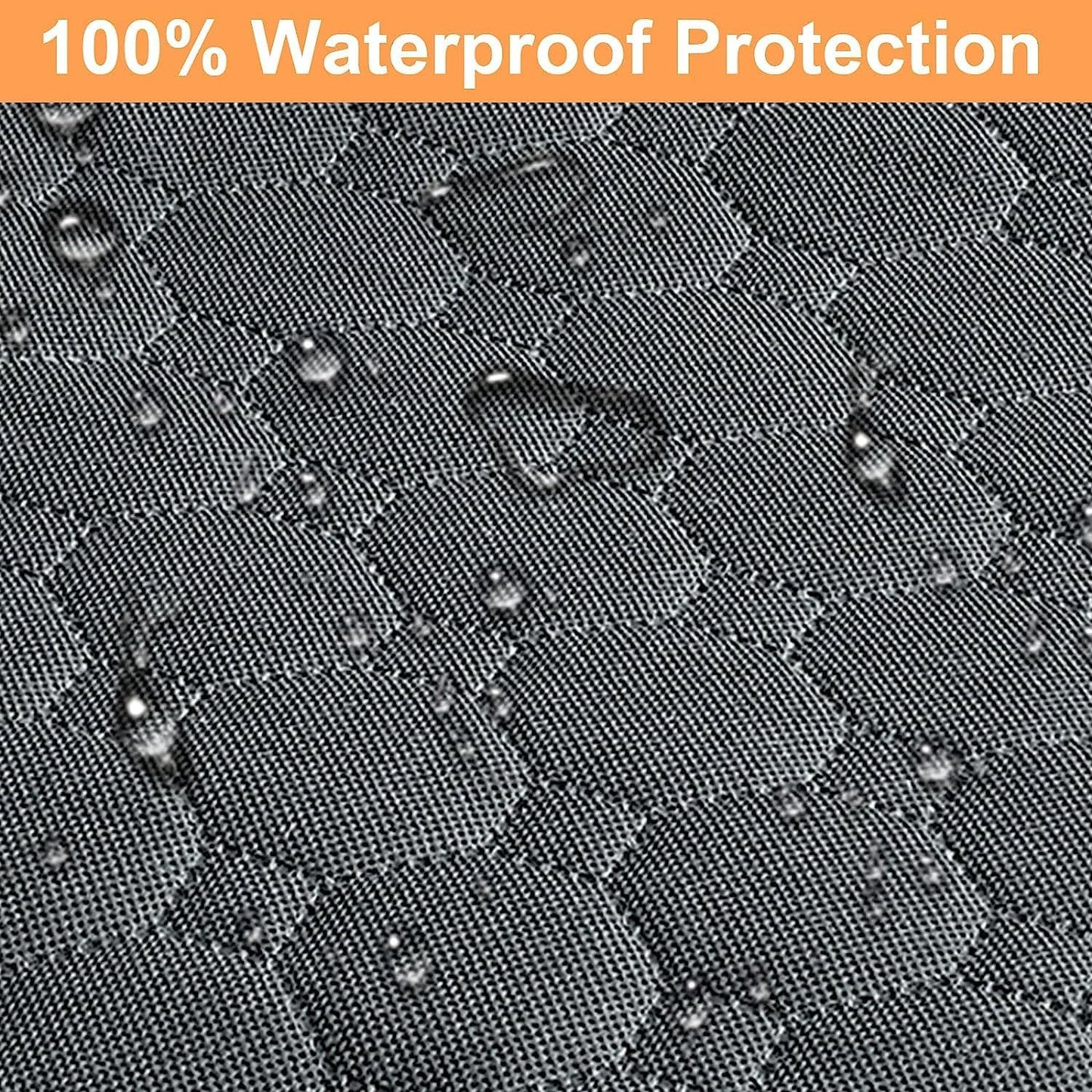 Mancro Dog Car Seat Cover for Back Seat, 2025 Upgraded 600D Heavy Duty Waterproof & Scratch-Resistant Dog Hammock for Car, Back Seat Pet Cover for Dogs with Sedan, Trucks and SUVs, Standard, Grey