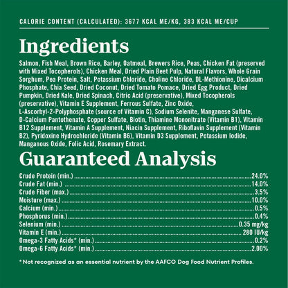 Nutro Natural Choice Adult Large Breed Dog Food Dry, Salmon & Brown Rice Recipe, 28 lb. Bag