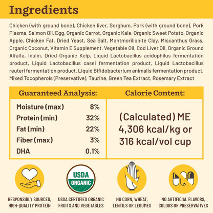 Primal Kibble in The Raw, Freeze Dried Dog Food, Puppy Recipe, Scoop & Serve, Made with Raw Protein, Whole Ingredient Nutrition, Crafted in The USA, Dry Dog Food 5.4 lb Bag