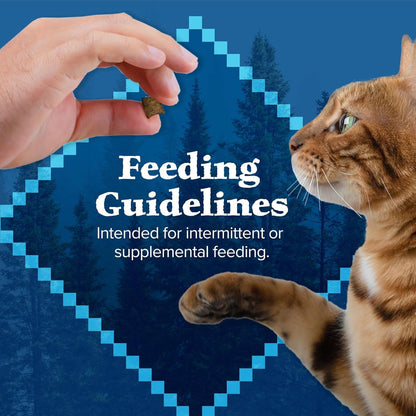 Blue Buffalo Wilderness Grain Free Soft-Moist Chicken & Salmon Cat Treats, 2-oz. Bag