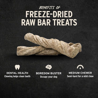 Vital Essentials Freeze-Dried Raw Moo Stick Dog Treat & Natural Chew, 1-Pack | Single Ingredient Dog Treat for Medium Chewers | Made in USA