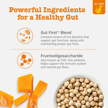 Zesty Paws Probiotics for Dogs - Digestive Enzymes for Gut Flora, Digestive Health, Diarrhea & Bowel Support - Clinically Studied DE111 - Dog Supplement for Pet Immune System – Pumpkin – Pack of 2