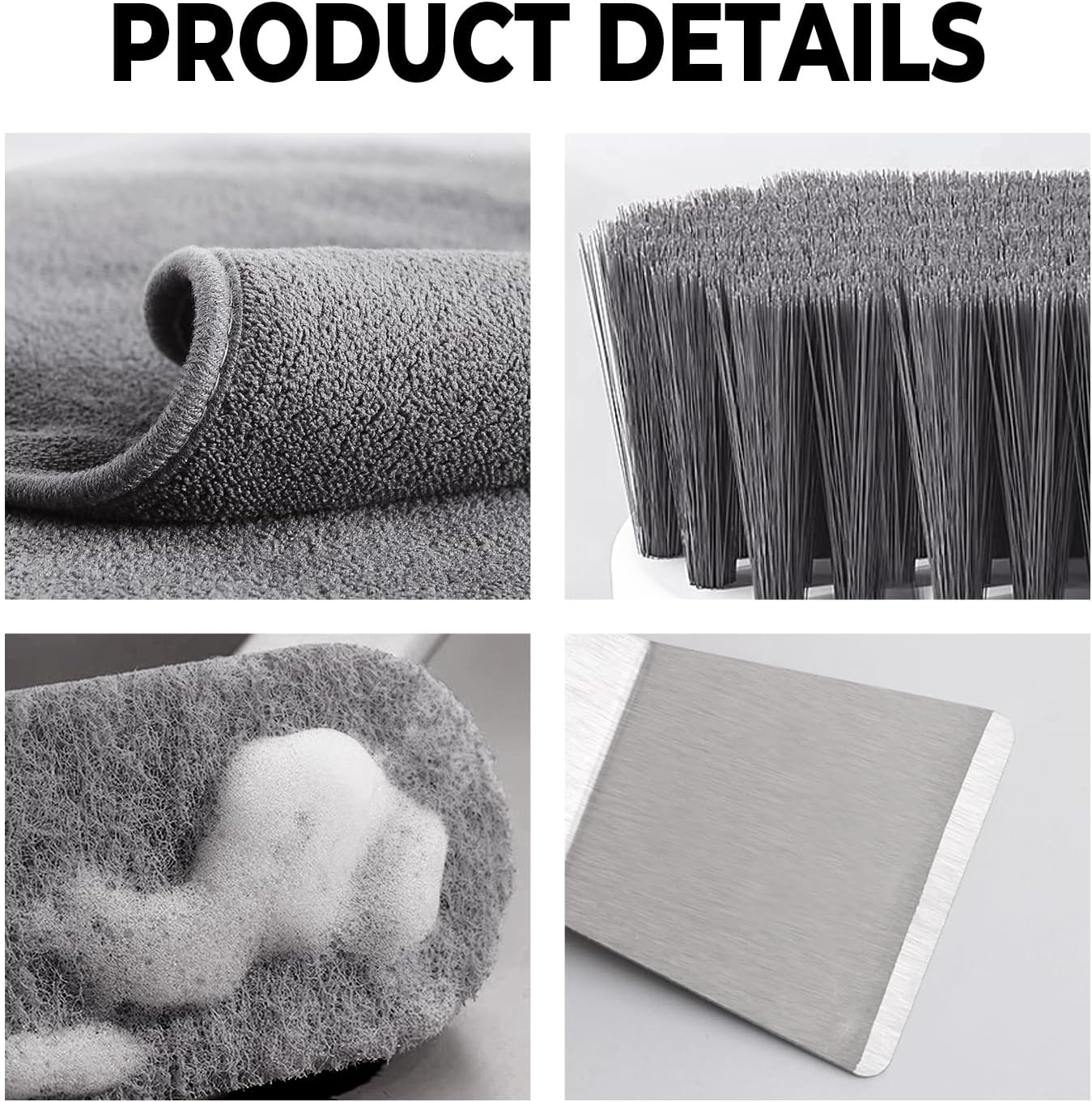 Bearded Dragon Tank Cleaning Kit, Reptile Enclosure Cleaning Tool Set with Mini Dustpan, Brush, Scraper & Cleaning Cloth for Lizard & Gecko Terrarium Maintenance