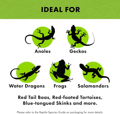 Zilla Reptile Terrarium Bedding Substrate Jungle Mix, 8 Quart