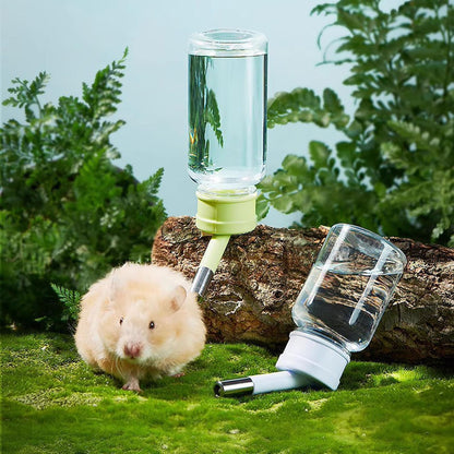 Automatic Hamsters Water Bottle Hanging Water Dispenser Bead Head Watering Bottle Drinking Supply for Small Animals Pet Supplies