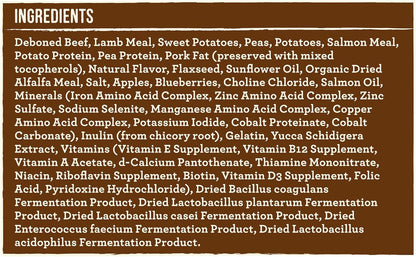 Merrick Lil’ Plates Premium Grain Free Dry Dog Food For Small Dogs, Real Texas Beef And Sweet Potato Kibble - 4.0 lb. Bag