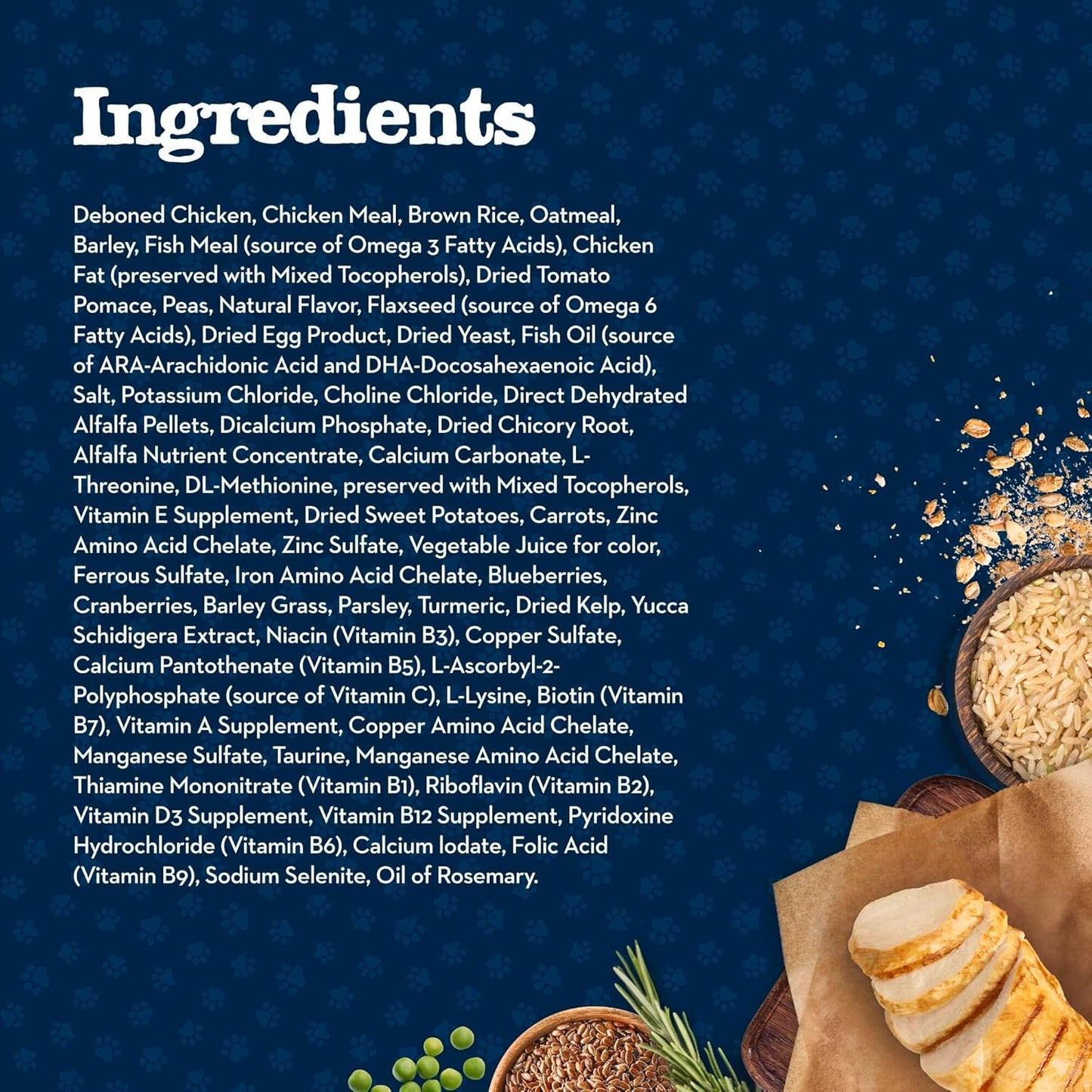 Blue Buffalo Baby Blue Natural Dry Food for Puppies, Healthy Growth Formula with DHA, Savory Chicken Recipe, 4-lb Bag