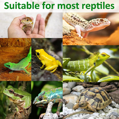 Halatool 12″×30″ Reptile Carpet for 20 Gallon Reptile Tank, 2 Pack Coconut Fiber Mat Thick Terrarium Bedding Cage Liner Tortoise Habitat Accessories for Turtles Lizard Bearded Dragon Leopard Gecko