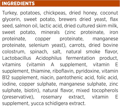 NutriSource AmpliFull Turkey Flavor Multivitamin Soft Chews for Dogs, Daily Supplement with Bovine Colostrum, Essential Vitamins & Minerals for Overall Health, 70 Chews (1 Pack)