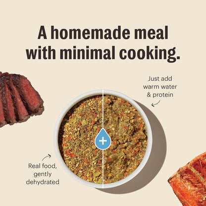 The Honest Kitchen Wholemade™ Dehydrated Grain Free Fruit & Veggie Base Mix Dog Food (Just Add Protein), 3 lb Box