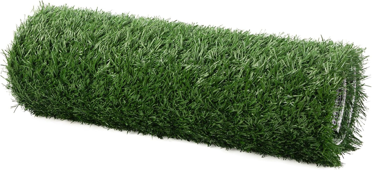 GREAZ Large Pet Urine Mat - Comfortable Relief for Your, Realistic Artificial Grass Design, Indoor Use, Green, Two Pack