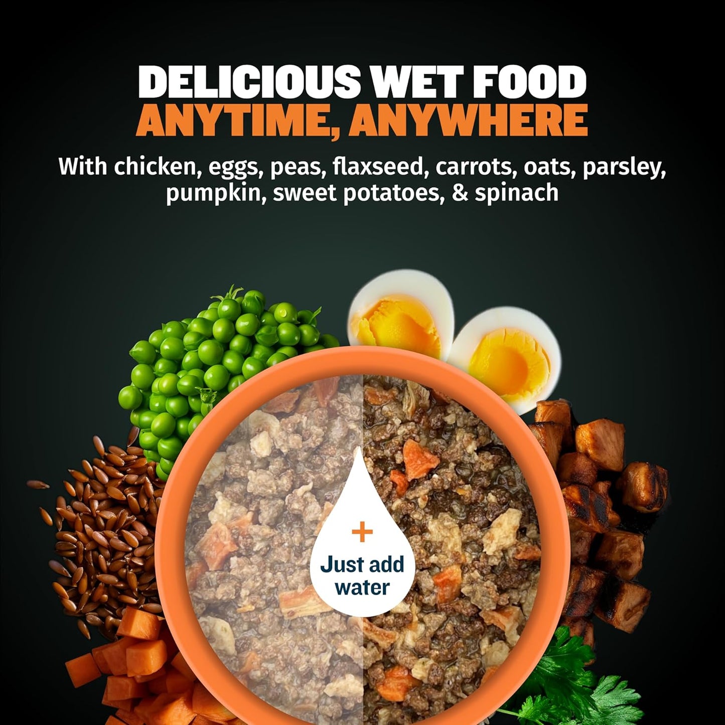 Bully Max Performance Bundle - 30/20 High Protein Dry Dog Food & 26/12 Wet Food (2lbs.) + Power Tabs (60tabs) - Complete Dog Nutrition Pack for Muscle Gain, Weight Support & Daily Vitality