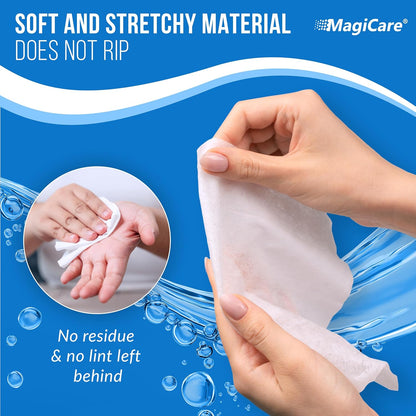 MAGICARE Pet Wipes (400 ct) + Alcohol Wipes (4×80 ct) Combo Pack