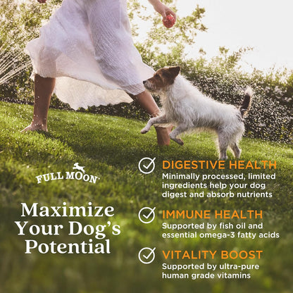 Full Moon Pure Protein Air Dried Dog Food | Homestead Turkey Recipe 1lb