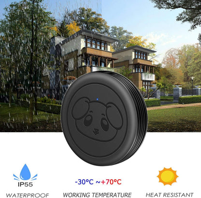 EverNary Dog Door Bell, Wireless Doggie Doorbells for Potty Training, Door Bell for Dogs to Go Outside, Dog Bells to with 1 Receiver and 2 Waterproof Transmitters (Black)